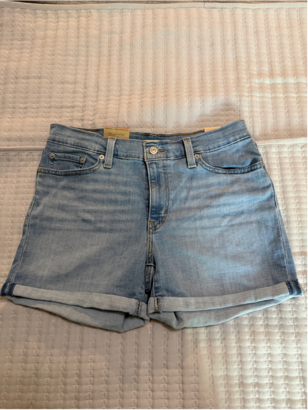 Women’s Levi Mid-Length Shorts